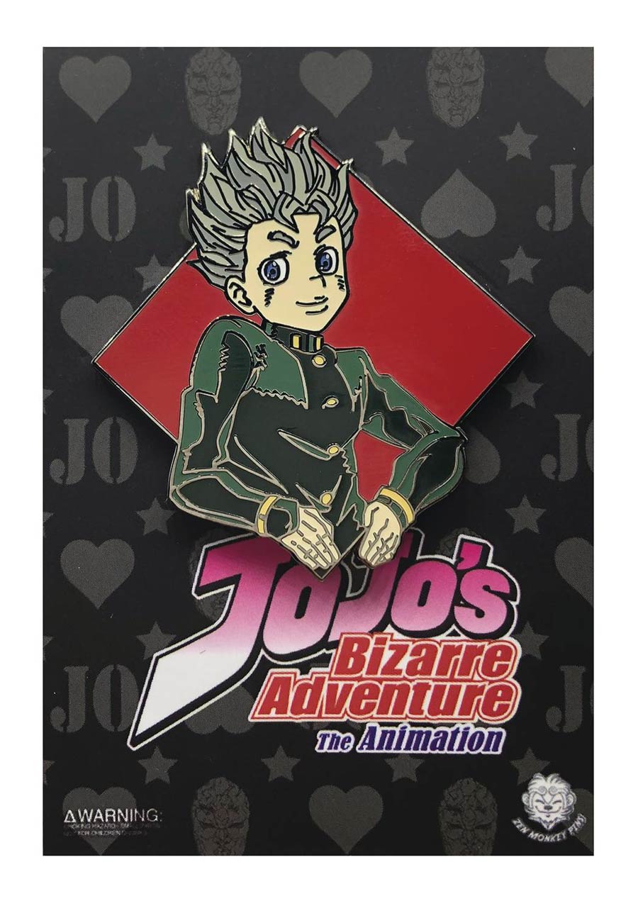 JoJos Bizarre Adventure Diamond Is Unbreakable Pin - Koichi