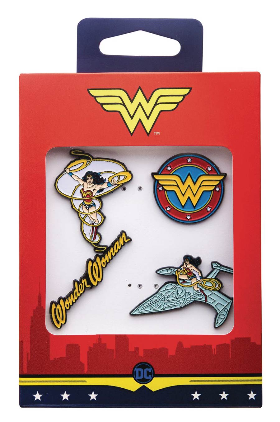 DC Heroes 4-Piece Boxed Pin Set - Wonder Woman