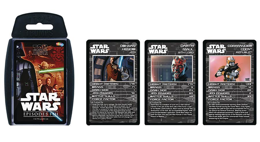 Star Wars Top Trumps - Episode I-III