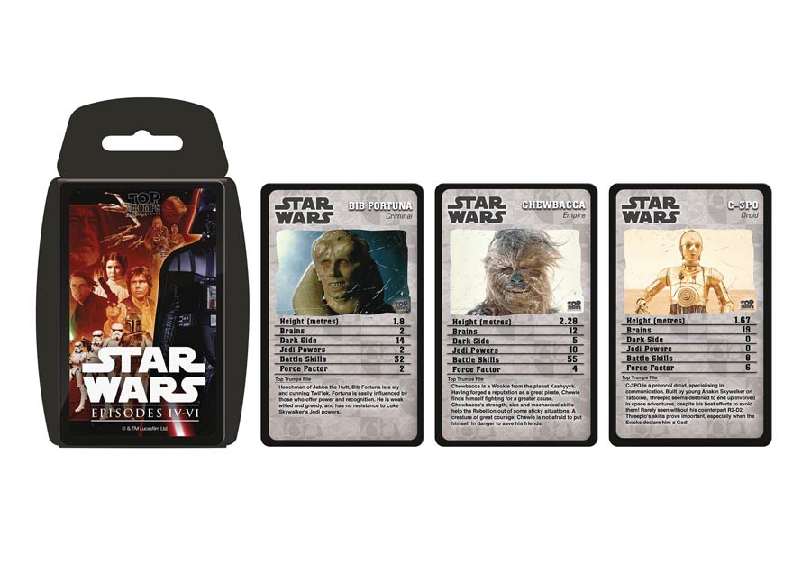 Star Wars Top Trumps - Episode IV-VI