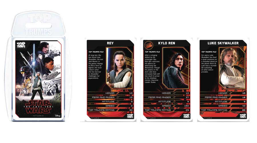 Star Wars Top Trumps - Last Jedi