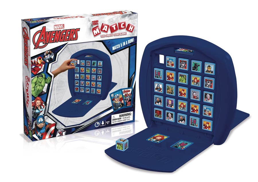 Top Trumps Game Of Match - Marvel Avengers
