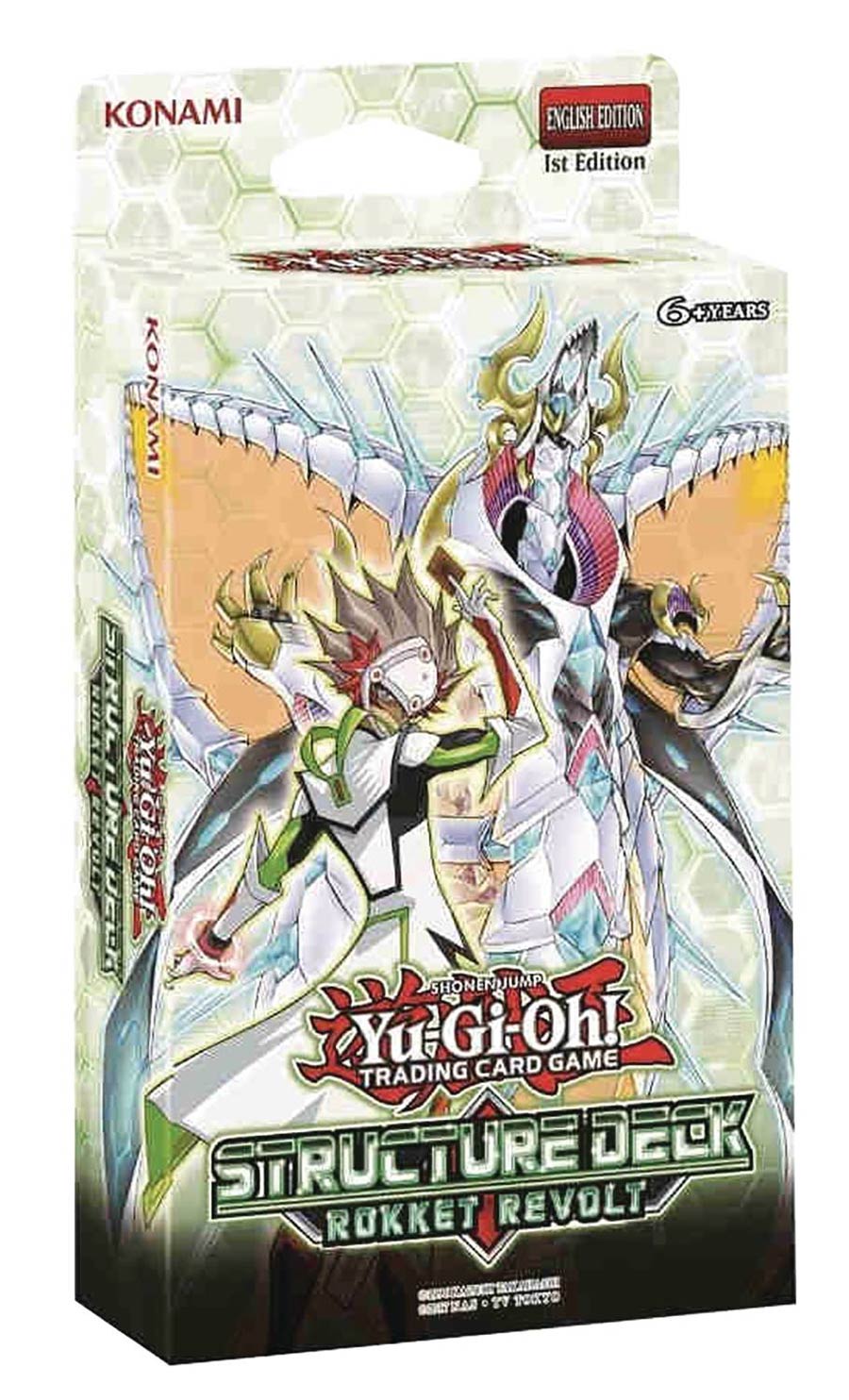 Yu-Gi-Oh Rokket Revolt Structure Deck Display of 8 Structure Decks