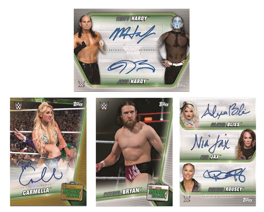 Topps 2019 WWE Money In The Bank Trading Cards Box