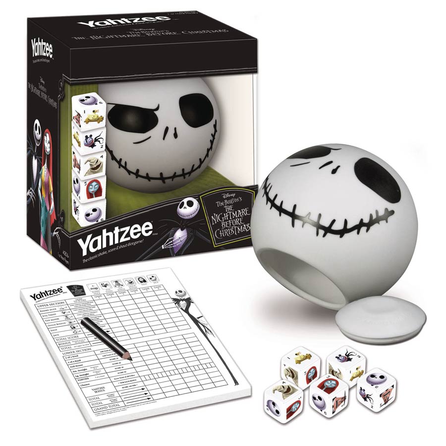 Yahtzee Nightmare Before Christmas Edition
