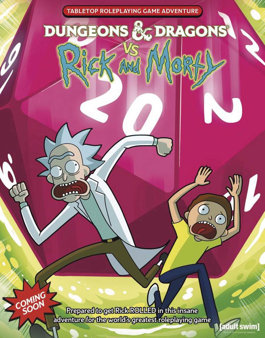Dungeons & Dragons vs Rick And Morty Tabletop RPG SC