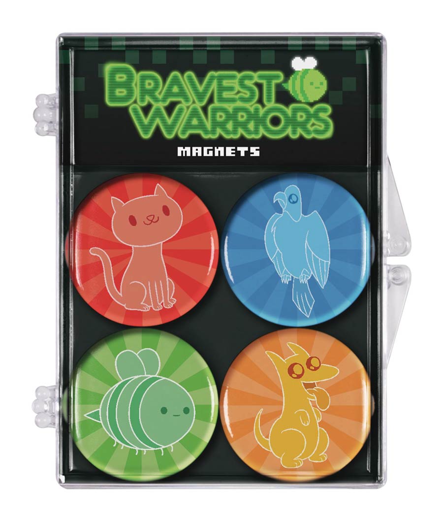 Bravest Warriors Magnet 4-Pack Set