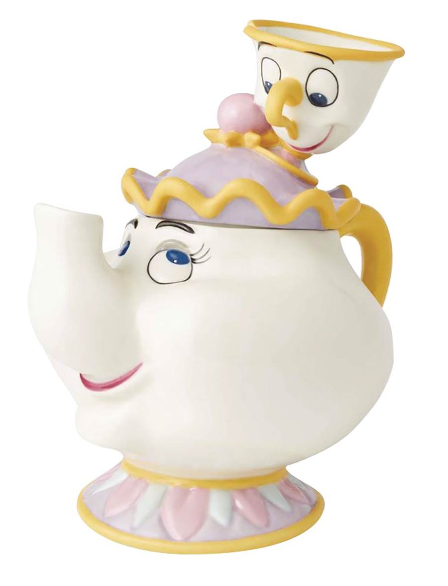 Disney Ceramic Cookie Jar - Mrs Potts And Chip