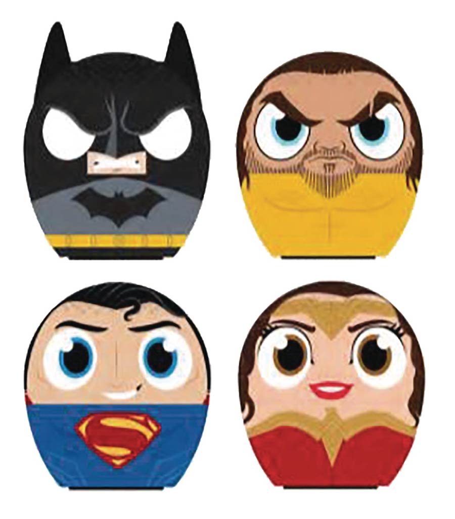 Justice League Bitty Boomer Mini Speaker 12-Piece Assortment Display