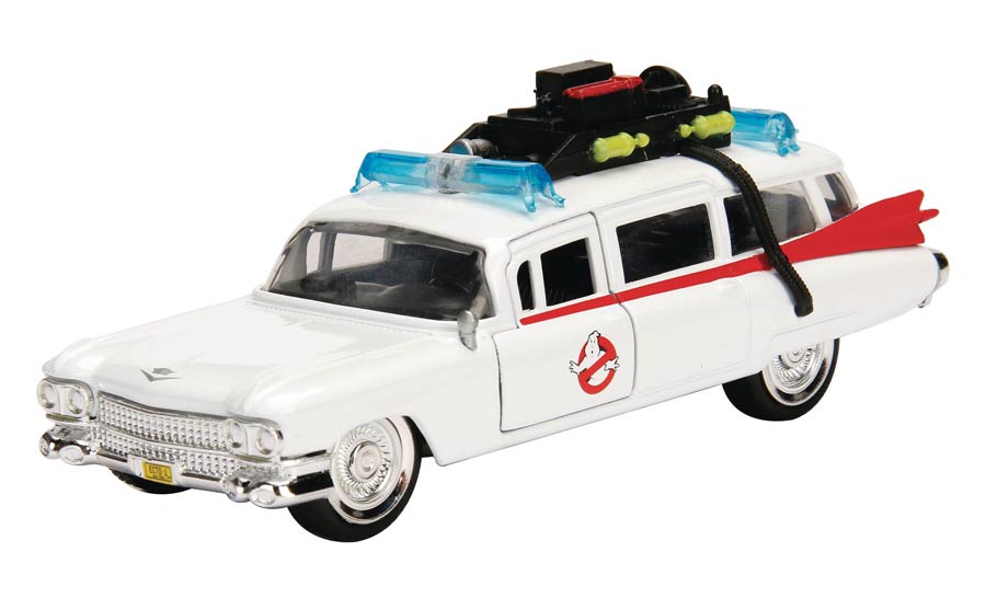 Metals Ghostbusters Ecto-1 1/32 Scale Die-Cast Vehicle