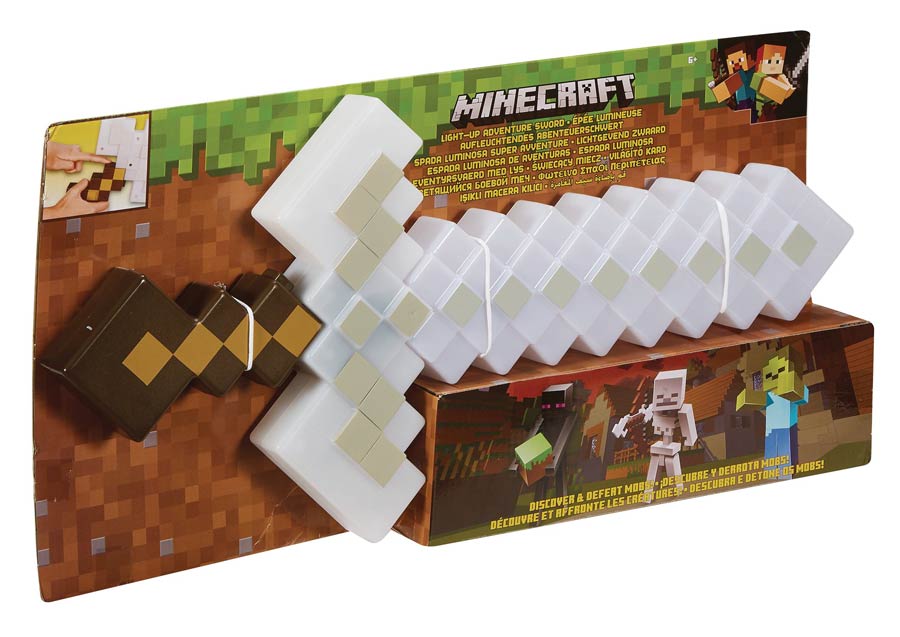 Minecraft Light-Up Adventure Sword Case