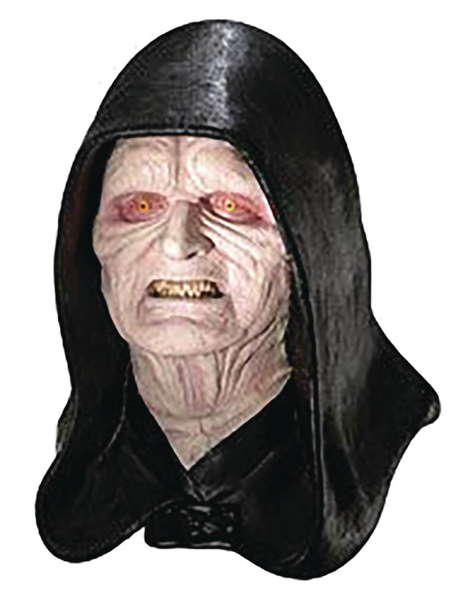 Star Wars Latex Mask - Emperor Palpatine (Episode III Revenge Of The Sith)