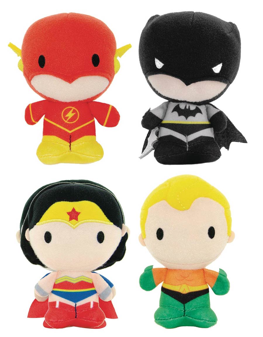 DC Comics Chibi 4-Inch Plush 12-Piece Assortment Case