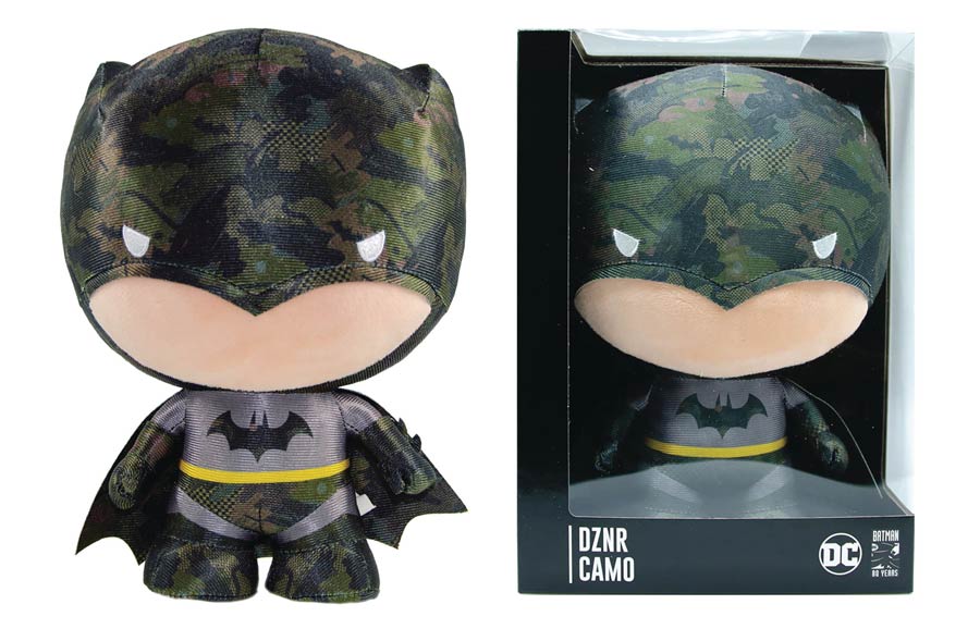 DC Comics Chibi DZNR Series 10-Inch Batman Plush - Camo Batman