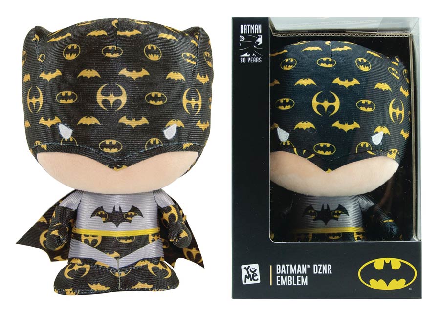 DC Comics Chibi DZNR Series 7-Inch Batman Plush - Emblem Evolution Batman