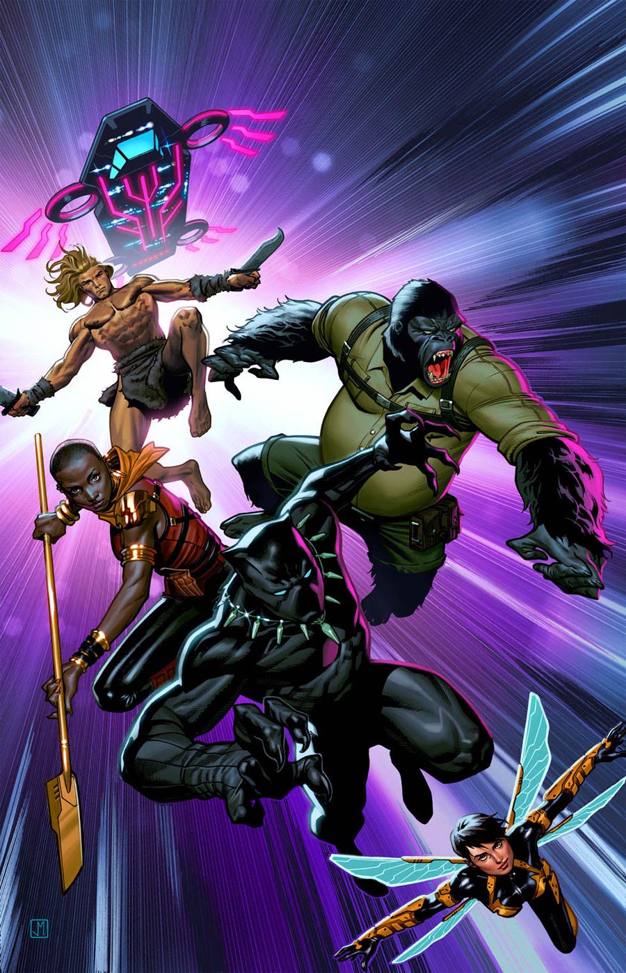 Black Panther And The Agents Of Wakanda #1 Poster