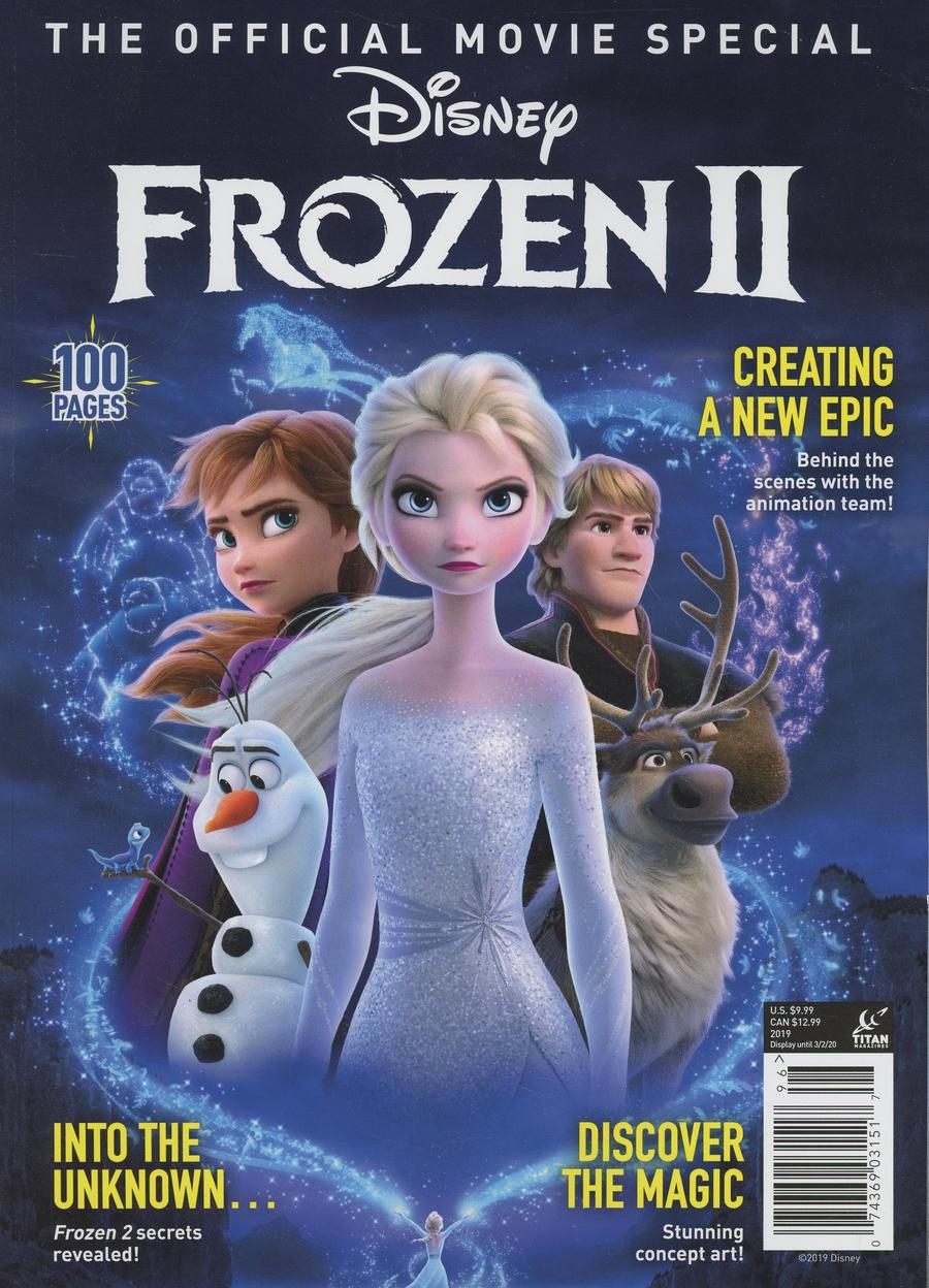 Disney Frozen 2 Official Movie Special Newsstand Edition