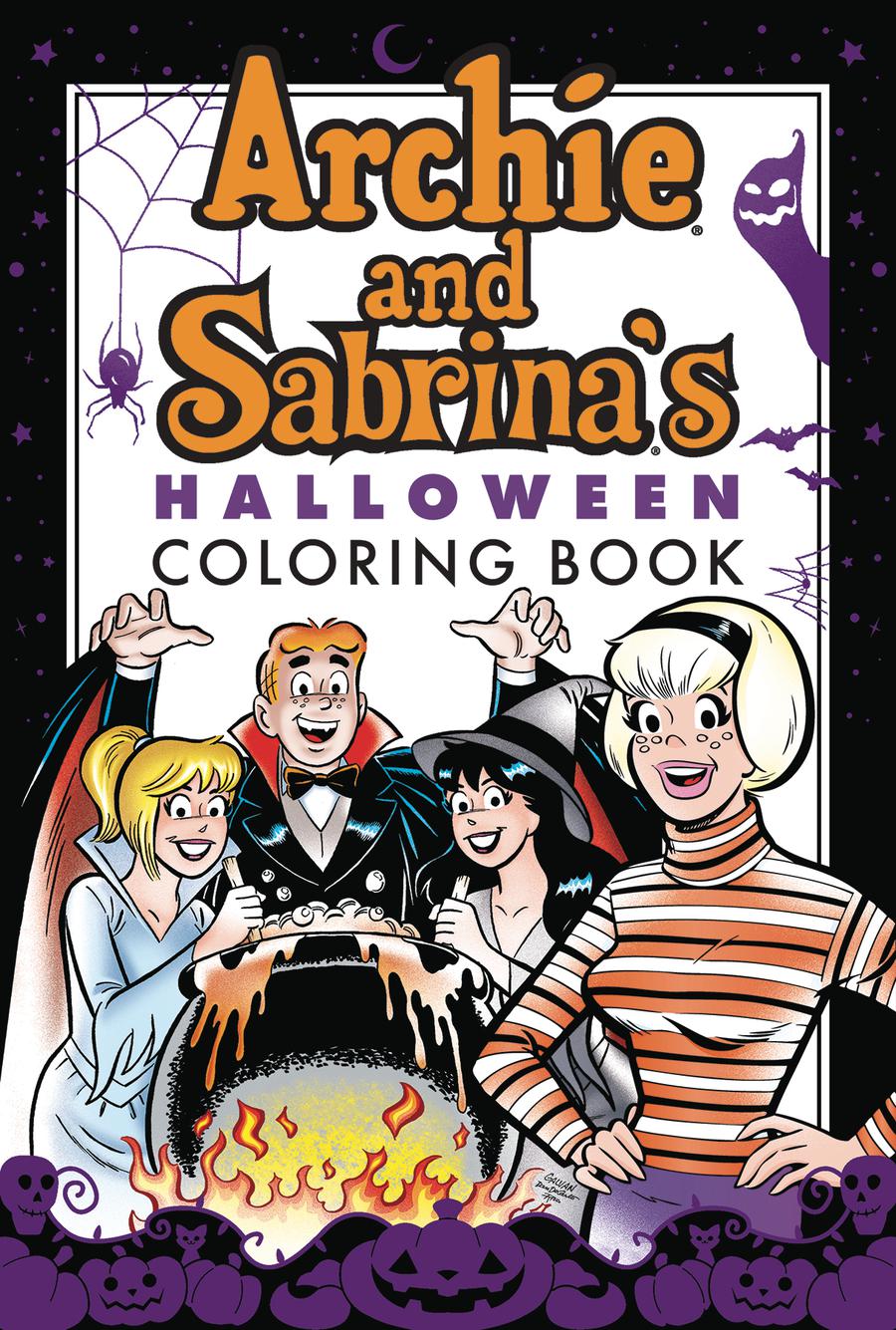Archie And Sabrinas Halloween Coloring Book TP