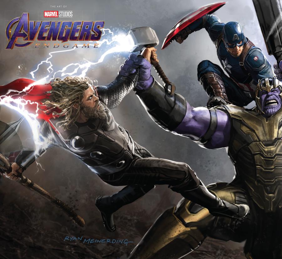 Marvels Avengers Endgame Art Of The Movie HC Slipcase