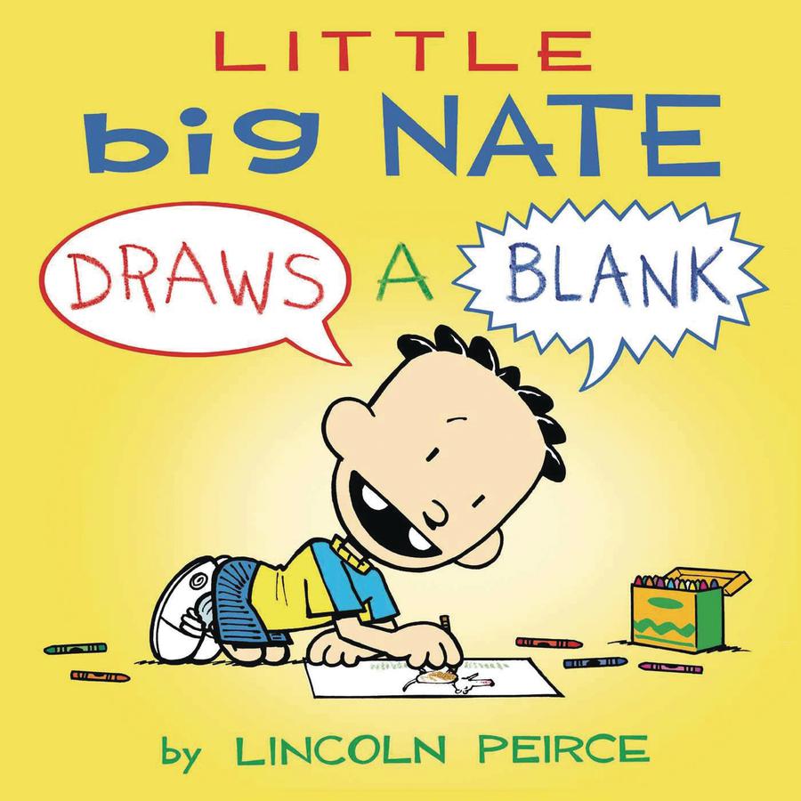 Little Big Nate Draws A Blank Board Book