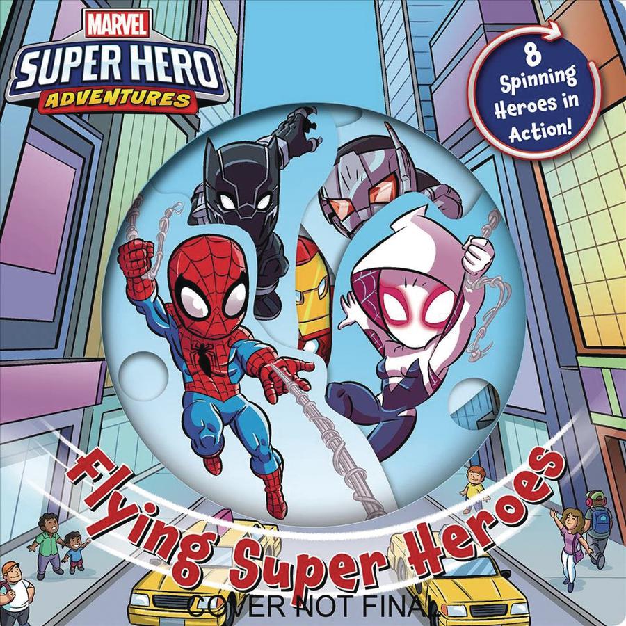 Marvel Flying Super Heroes Board Book HC