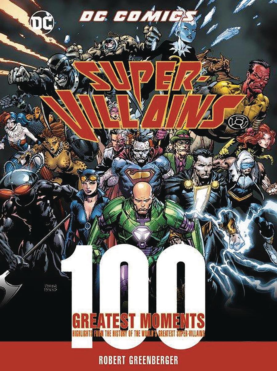 DC Comics Super-Villains 100 Greatest Moments HC Revised Edition