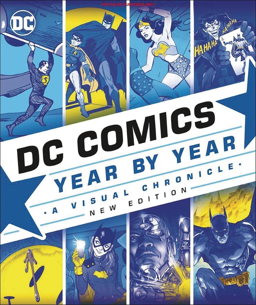 DC Comics Year By Year A Visual Chronicle HC New Slipcase Edition