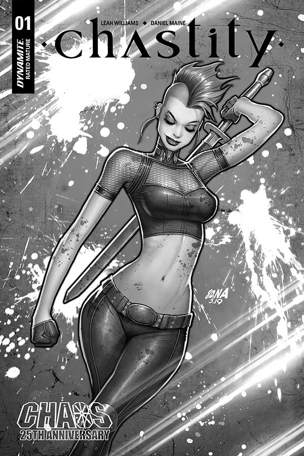 Chastity Vol 2 #1 Cover L Incentive David Nakayama Black & White Cover