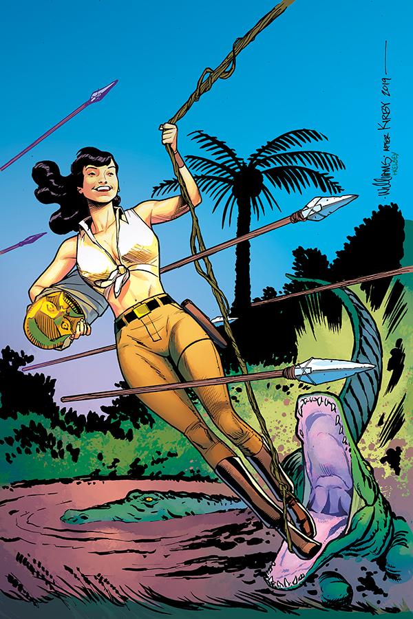 Bettie Page Unbound #6 Cover I Incentive David Williams Virgin Cover