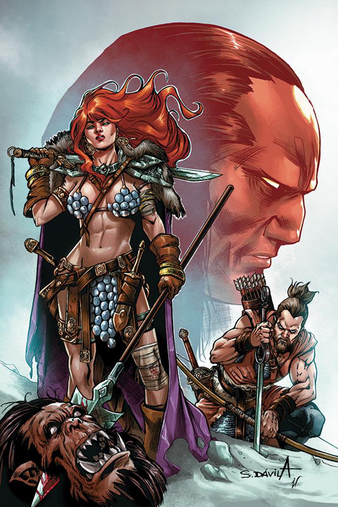 Red Sonja Birth Of The She-Devil #4 Cover D Incentive Sergio Davila Virgin Cover