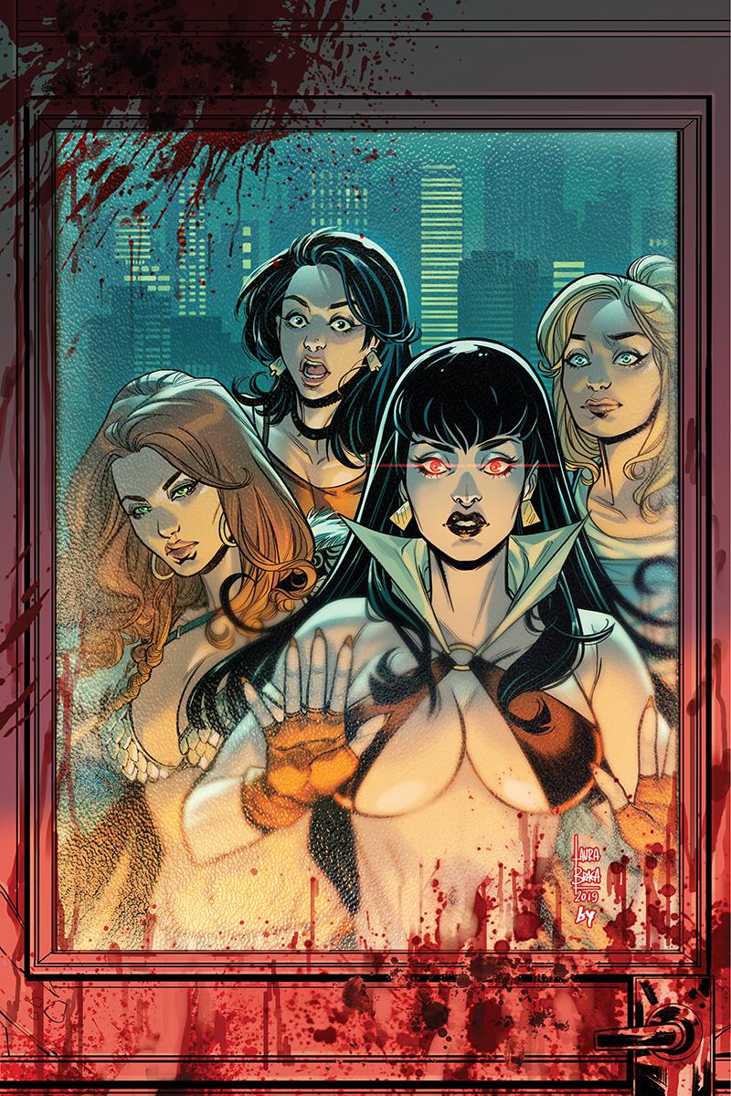 Red Sonja And Vampirella Meet Betty And Veronica #5 Cover J Incentive Laura Braga Virgin Cover