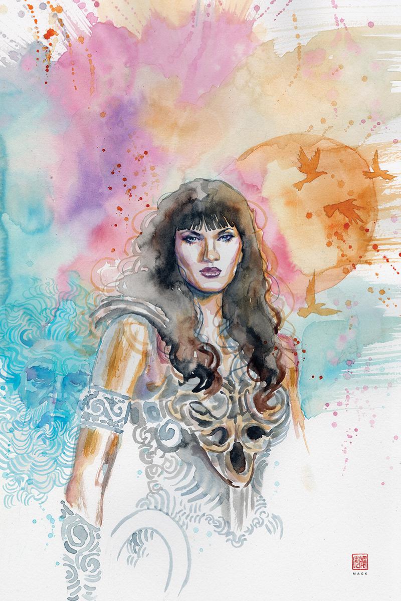 Xena Warrior Princess Vol 4 #6 Cover D Incentive David Mack Virgin Cover