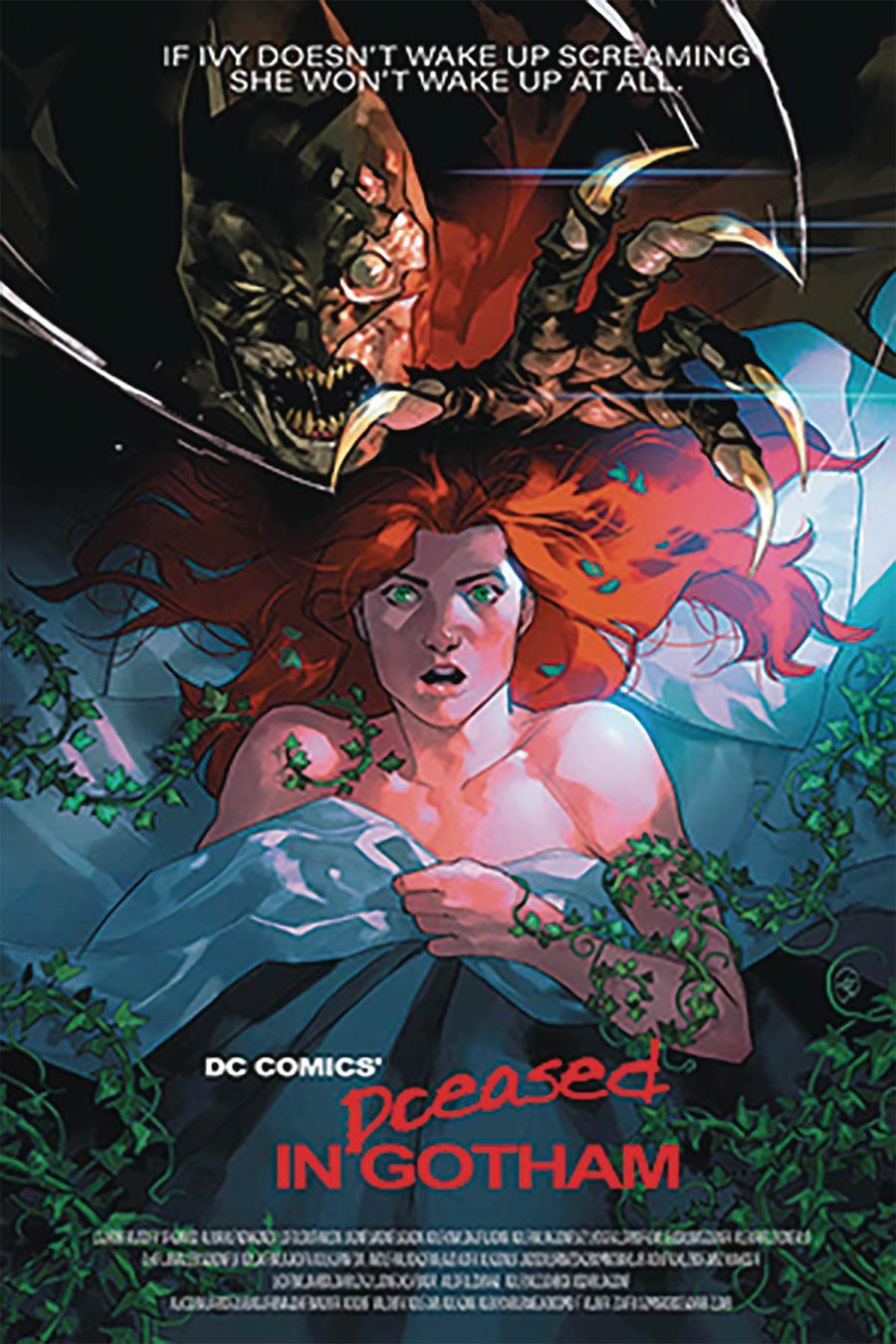 DCeased #2 Cover F DF Rare Horror Homage Variant Cover Signed By Stefano Gaudiano