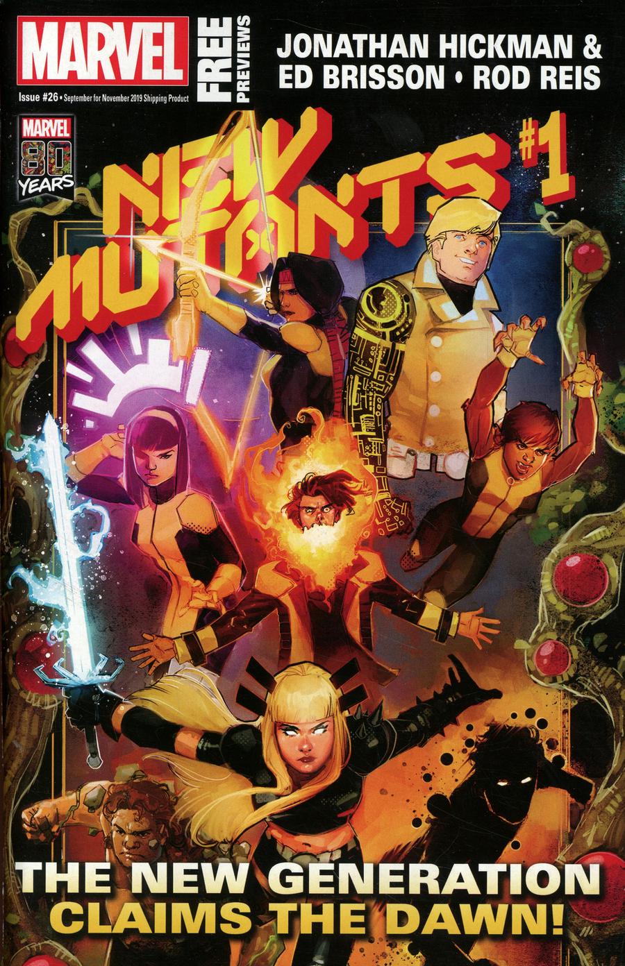Marvel Previews Vol 4 #26 September 2019 - FREE -