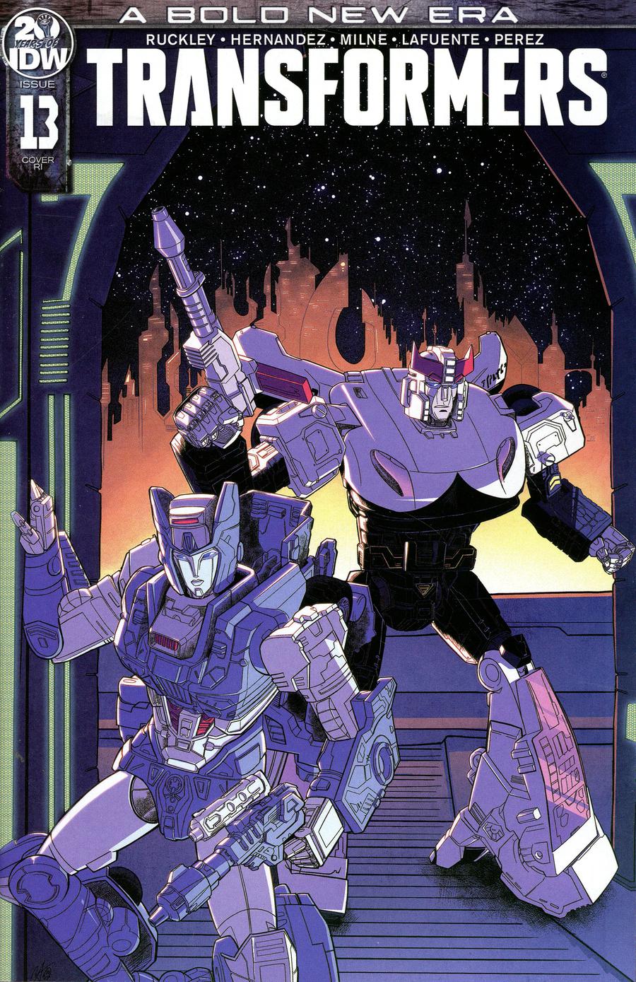 Transformers Vol 4 #13 Cover C Incentive Blacky Shepherd Variant Cover