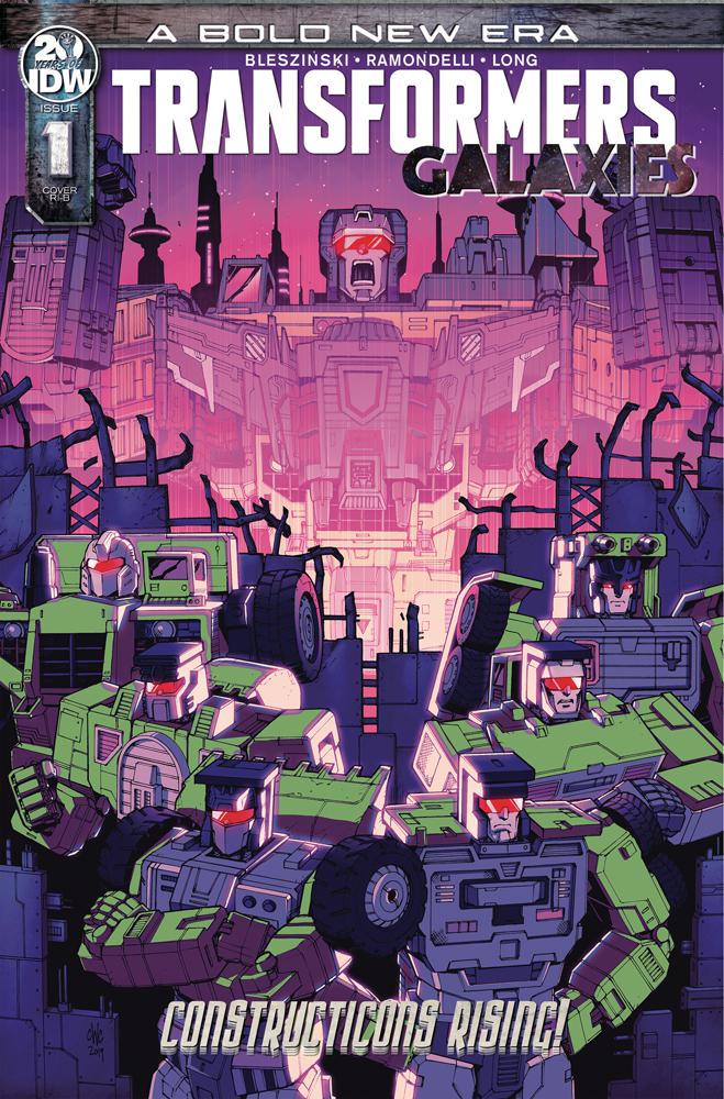Transformers Galaxies #1 Cover D Incentive Casey W Coller Variant Cover