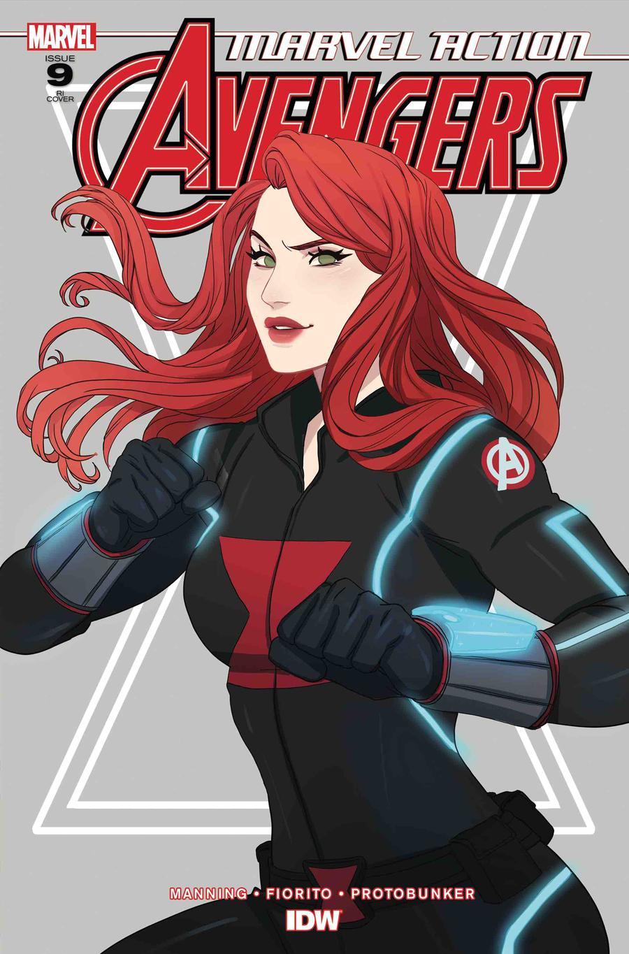Marvel Action Avengers #9 Cover B Incentive Siobhan Keenan Variant Cover