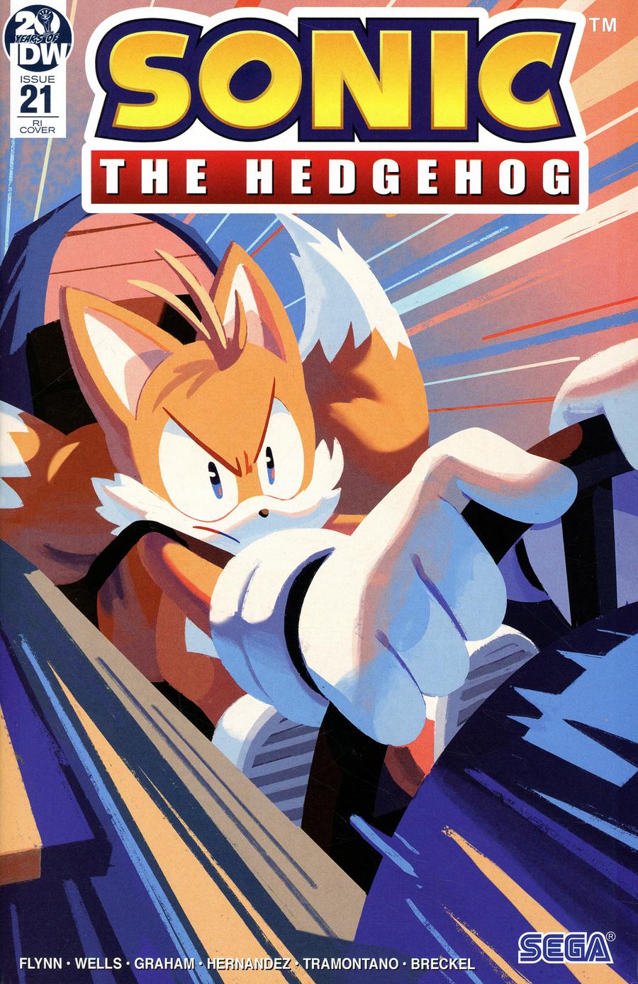Sonic The Hedgehog Vol 3 #21 Cover C Incentive Nathalie Fourdraine Variant Cover