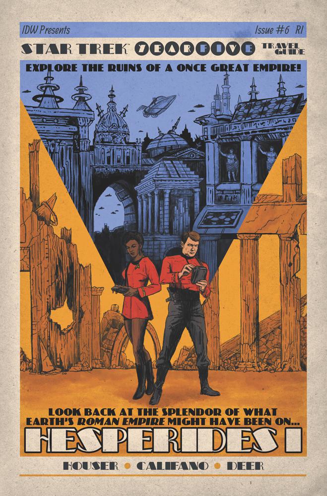 Star Trek Year Five #6 Cover B Incentive JJ Lendl Variant Cover