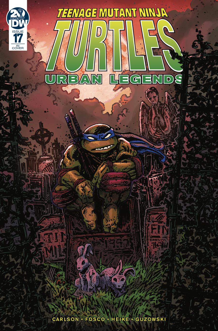 Teenage Mutant Ninja Turtles Urban Legends #17 Cover C Incentive Kevin Eastman Variant Cover