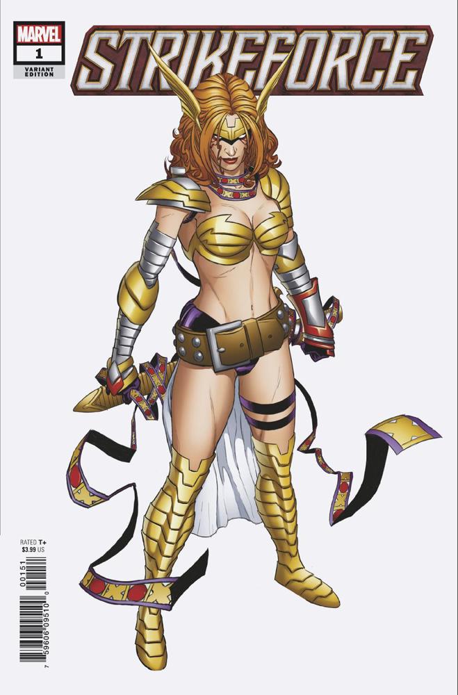Strikeforce #1 Cover G Incentive Joe Quesada Hidden Gem Variant Cover