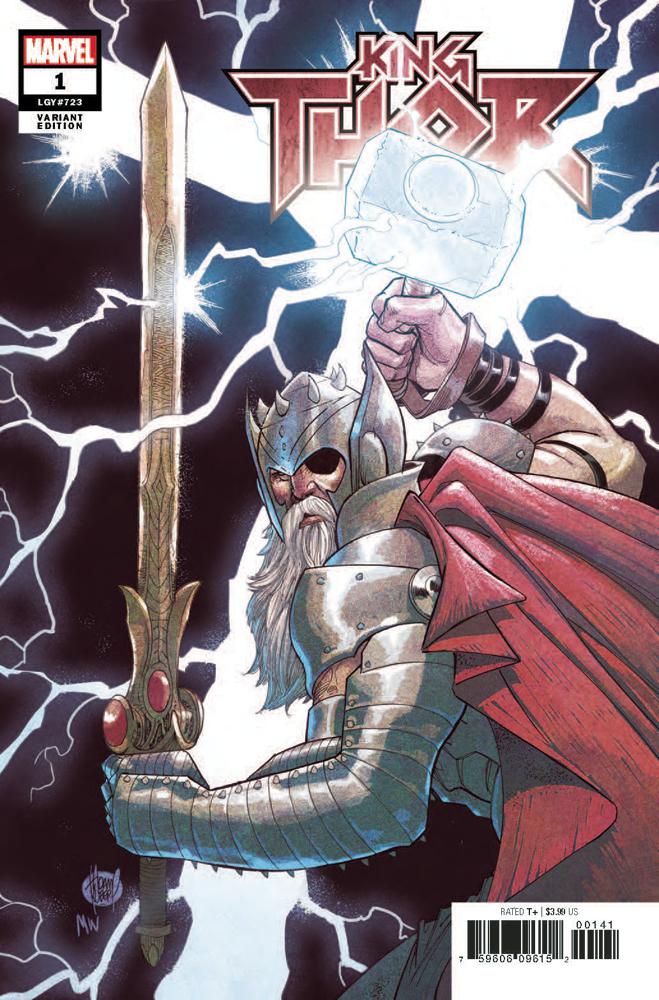 King Thor #1 Cover D Incentive Adam Kubert Variant Cover