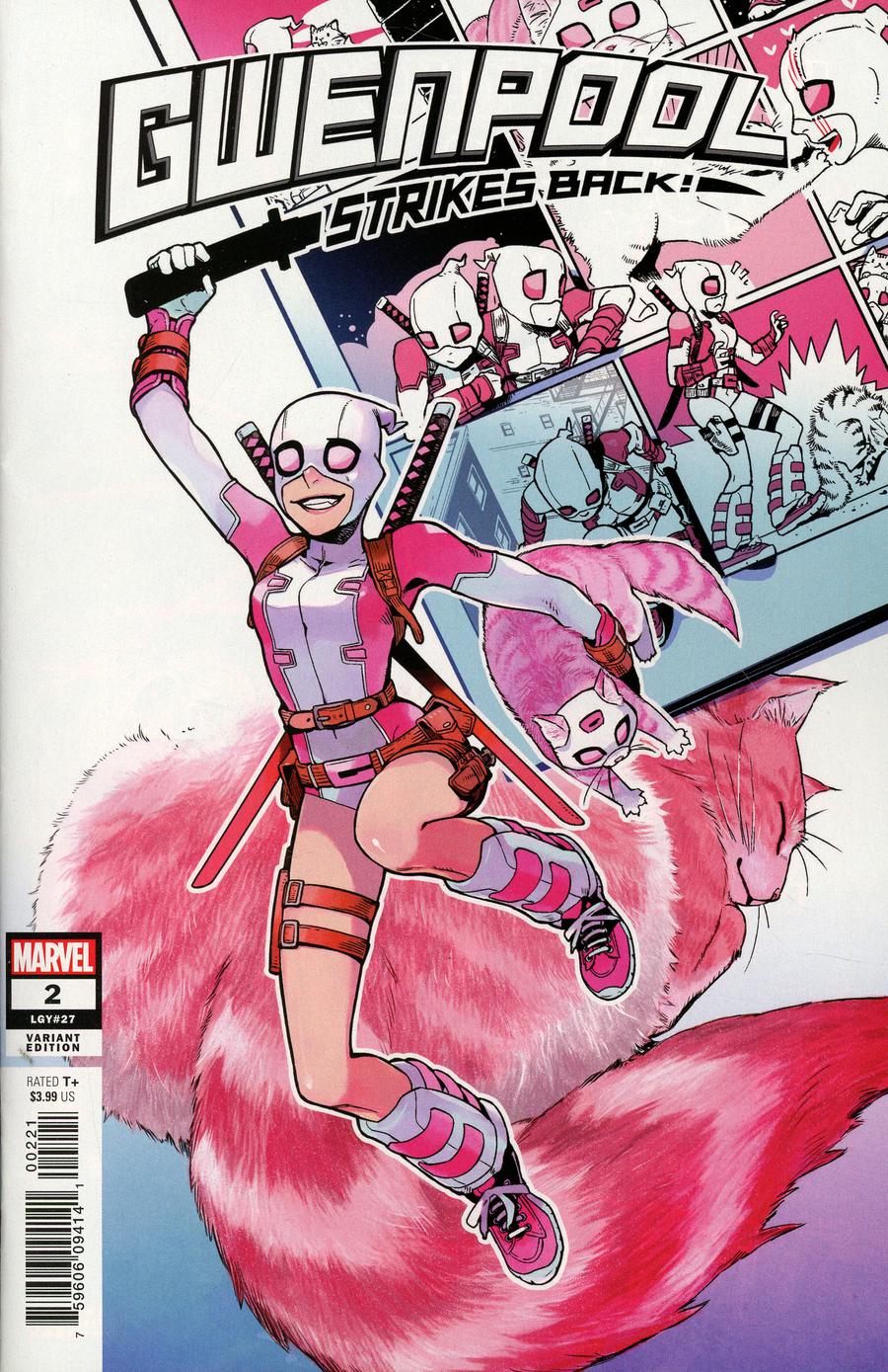 Gwenpool Strikes Back #2 Cover B Incentive Nao Fuji Variant Cover
