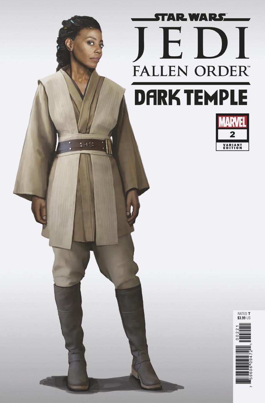 Star Wars Jedi Fallen Order Dark Temple #2 Cover B Incentive Game Variant Cover