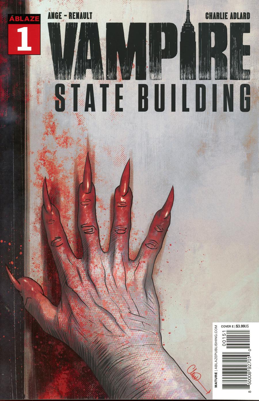 Vampire State Building #1 Cover E Incentive Glow-In-The-Dark Variant Cover