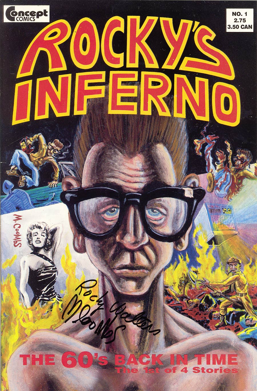 Rockys Inferno #1 Cover A Signed With Certificate