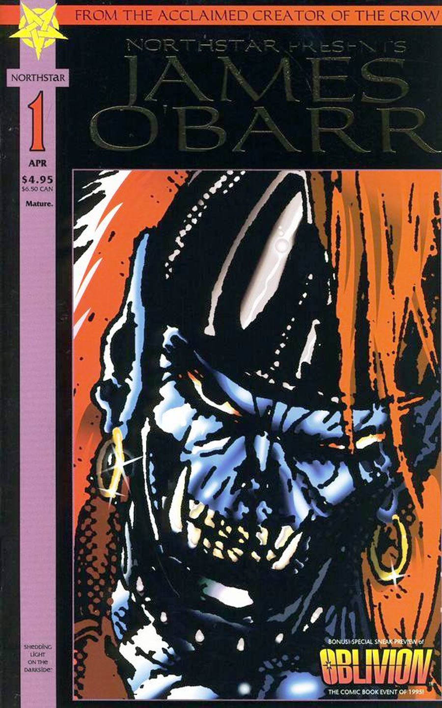 Northstar Presents James OBarr #1 Cover B Gold Edition