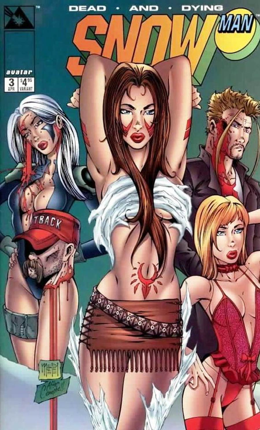 Snowman Dead And Dying #3 Cover B