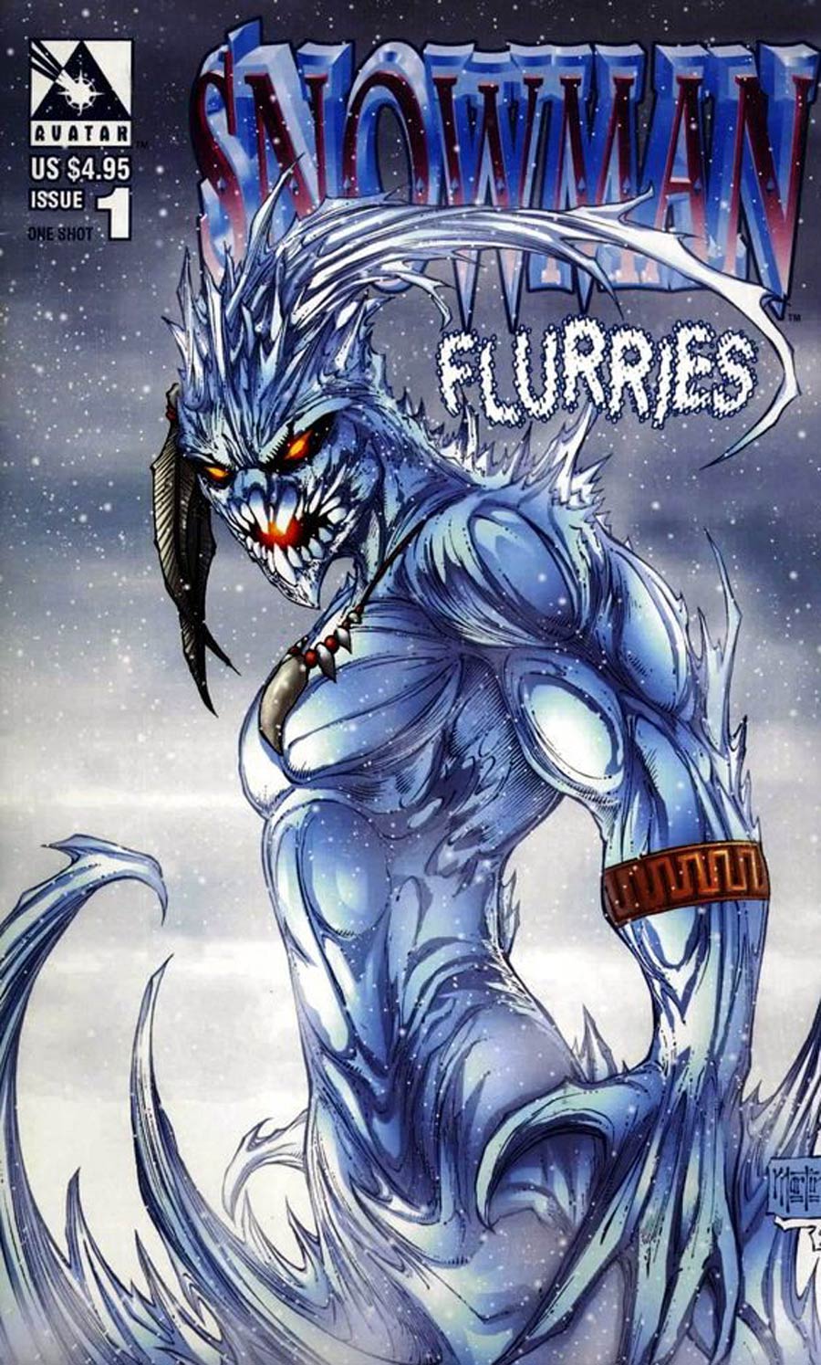 Snowman Flurries #1 Cover B