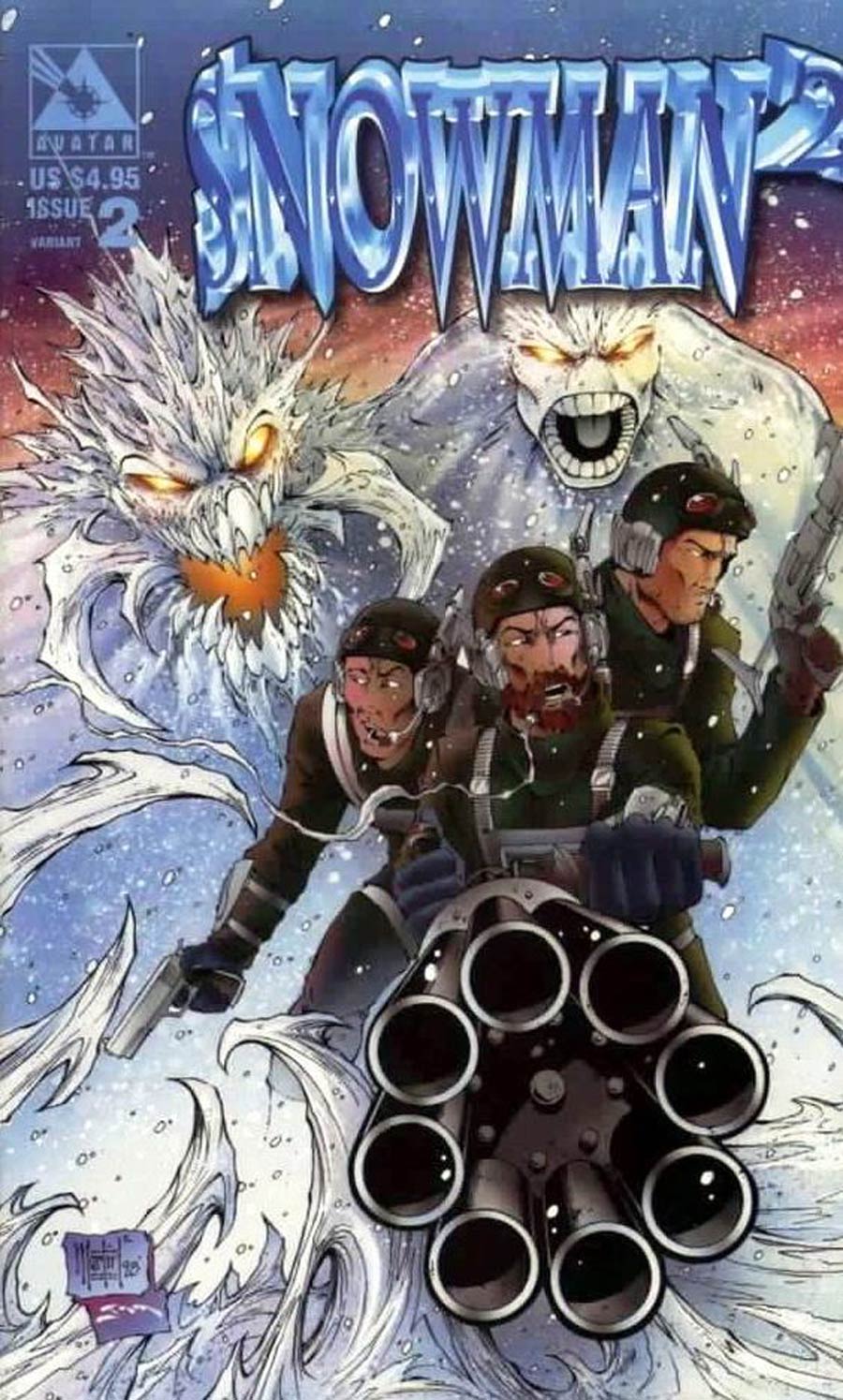 Snowman Squared #2 Cover B
